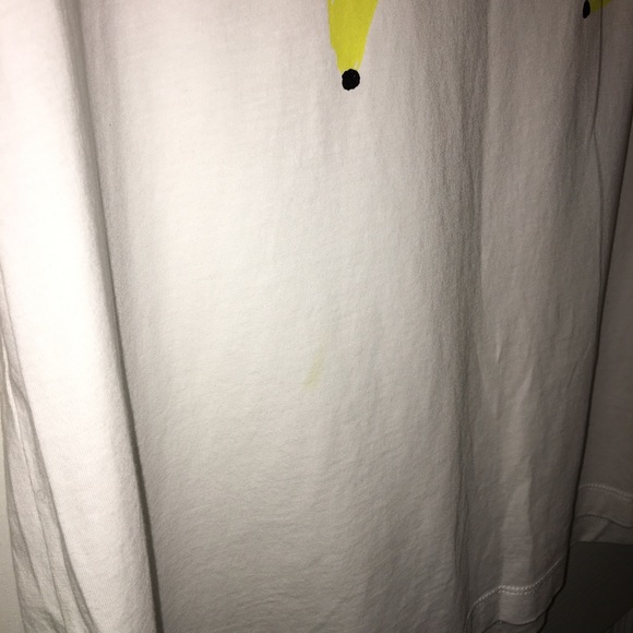 🟡KATE SPADE PRE-LOVED AUTHENTIC ‘THAT’S BANANA’ WHITE/YELLOW BANANAS TSHIRT - Picture 8 of 14